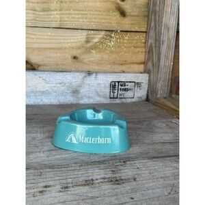 Vintage Matterhorn‎ Plastic Ashtray Bar Decor Mancave Decor Ash Tray